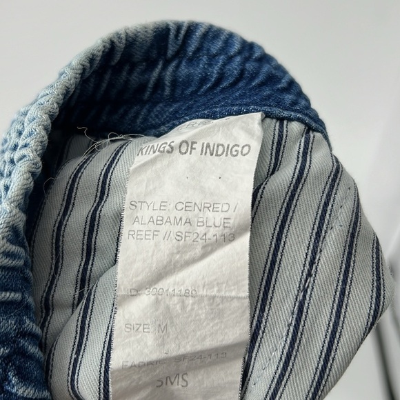 Kings of indigo NWT women’s cenred cargo pants medium - Picture 9 of 12